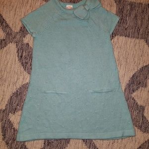Gymboree sweater dress mint green.